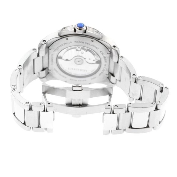 CARTIER Calibre de Cartier W7100016 Small seconds Automatic Men's Watch - Picture 3 of 11